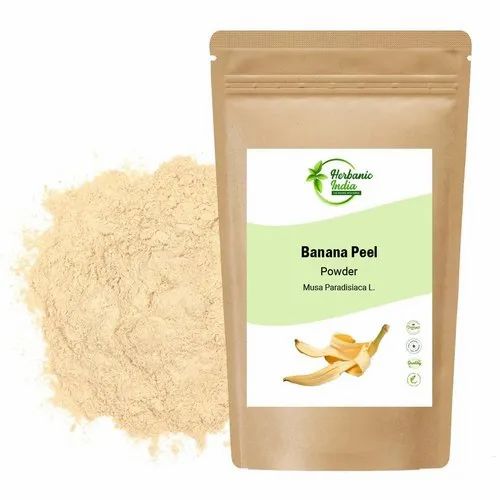 Cream Banana Peel Powder, Packet