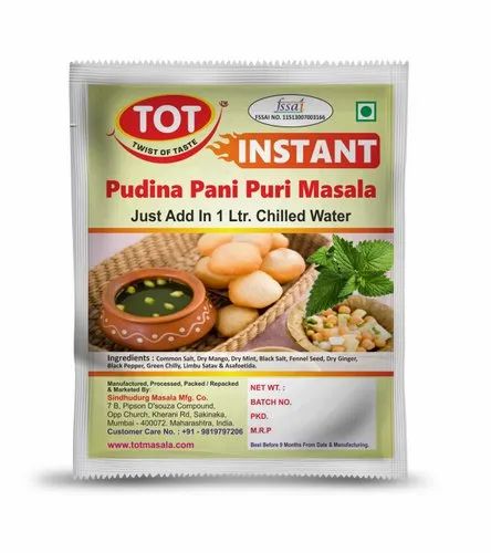 Pudina Pani Puri Masala