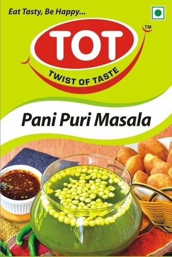 TOT 50 g Pani Puri Masala, Packaging: Packets