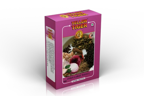 100 gm Yellow Tiger Onion Garlic Masala (50g Box)