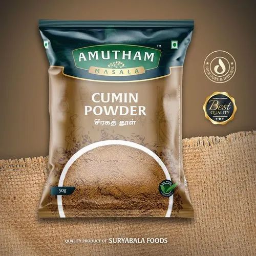 Amutham Cumin Pure Spice Powder Packet (50gm)