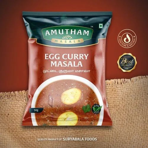 Amutham Egg Curry Masala Blended Spice Powder