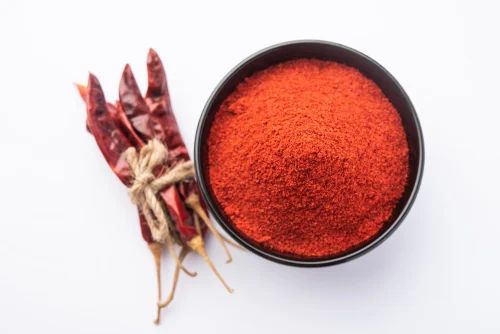 Organic Red Chilli Powder in PP Bag