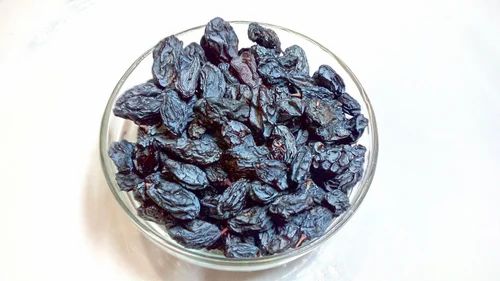 Organic Black Raisin Kismis Dry Grapes, Packaging Type: Vacuum Bag
