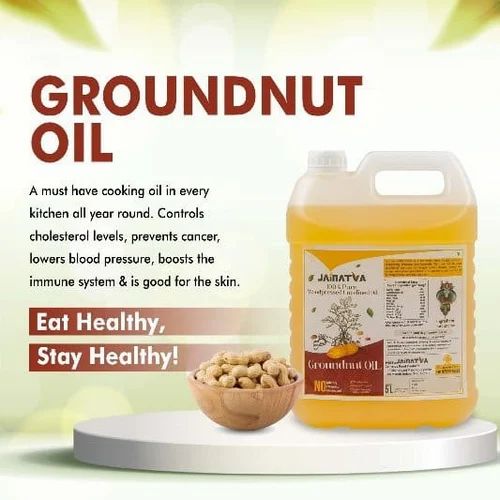 Virgin Groundnut Oil, Packaging Size: 5 L
