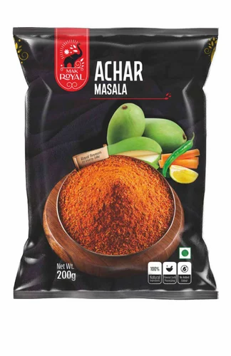 Mak Royal Mango Achar Masala, Packet, Packaging Size: 200 gm