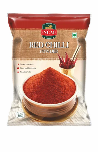 NCM Red Chilli Powder, 100 g, Packets