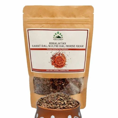 Hillpure Organic Himalayan Gahat Kulthi Dal uttarakhand, Brown, Pahadi