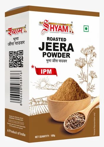 Shyam IPM Roasted Cumin Seed Powder, Packaging Type: Box, 100 g