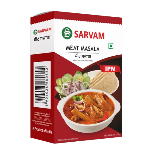 Sarvam Meat Masala, Packaging Size: 100g