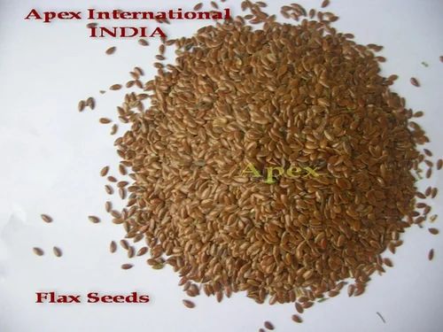 Raw Flax Seeds, For Human Consumption, Packaging Size: 25 kg