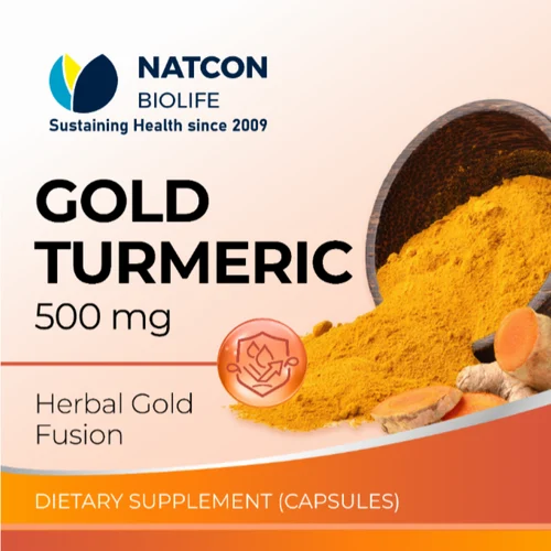 Erode Gold Turmeric 500 mg, Curcumin Content: Min 5%, Powder