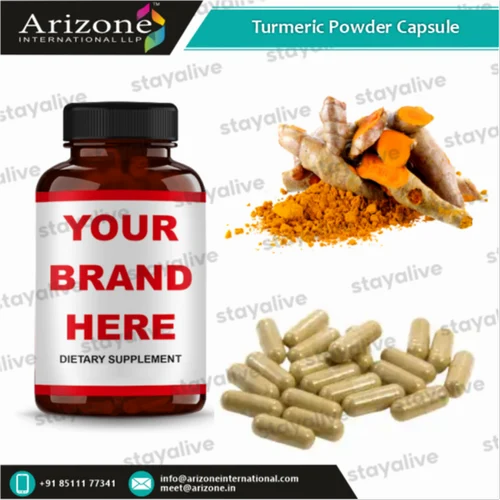 Turmeric Powder Capsules, 60 Capsule