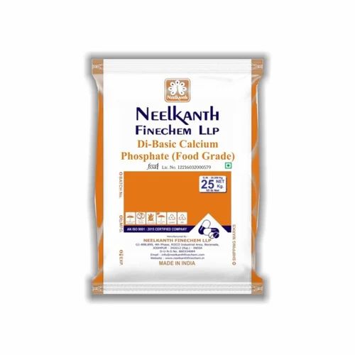 Powder Di-Calcium Phosphate (Food Grade), 25 KG
