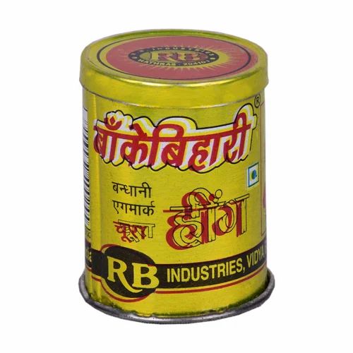 Bankey Bihari Yellow Hing Powder- 10gm, Size (Gram): 20gm