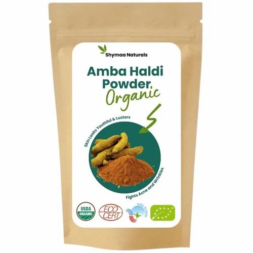 100% Organic Amba Haldi Powder Ayurvedic Indian Herbs, Curcumin Content: 5% - 7%, 25KG