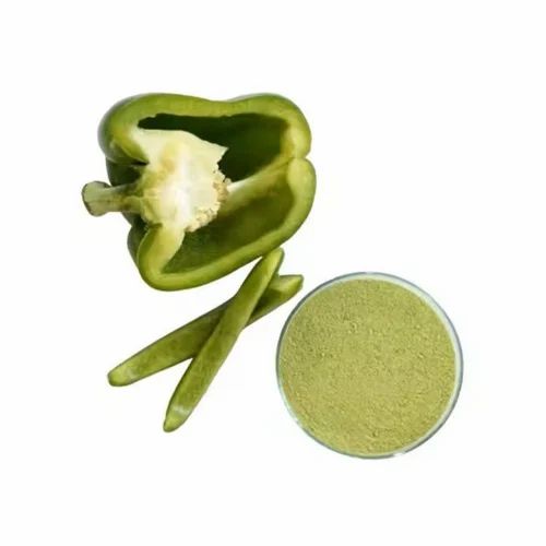 Herbojit's Spray Dried Green Capsicum Powder, Grade: Food Grade