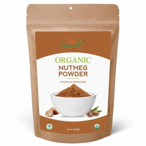 Organic Nutmeg Powder, Export Quality