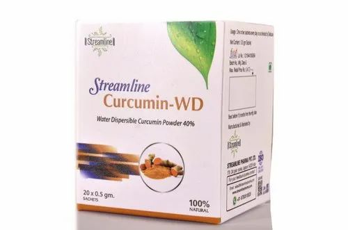 Nano Curcumin Powder, 500MG, 0.5 gm