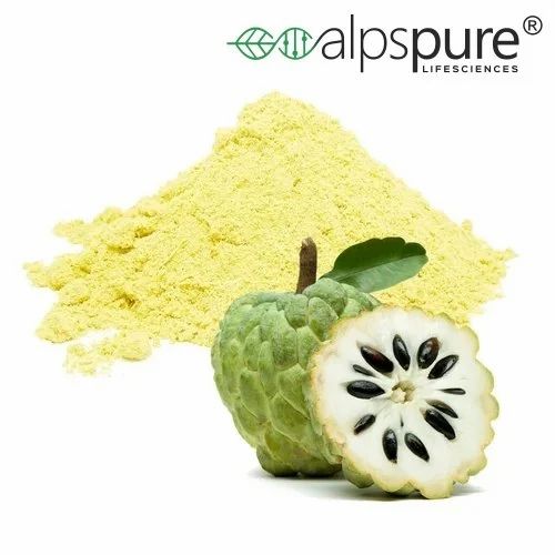 Yellow Custard Apple Powder, Pouch