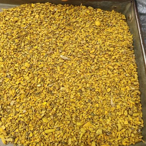 Yellow Turmeric Spent, Slices, 25 kg