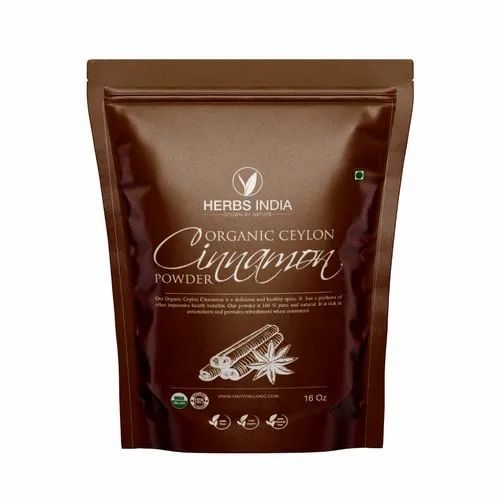 Herbs India Organic Cinnamon Powder, Packaging Type: Packet, Packaging Size: 1 LBS