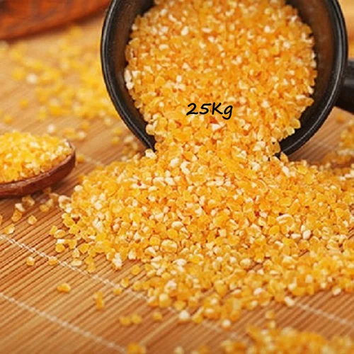 25Kg Yellow Corn Grits, High in Protein
