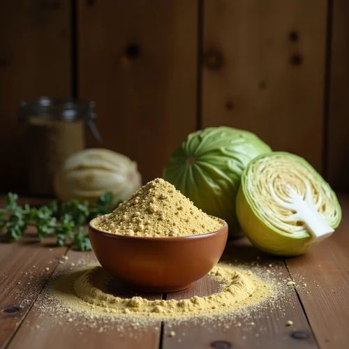 Dehydrated Cabbage Powder.