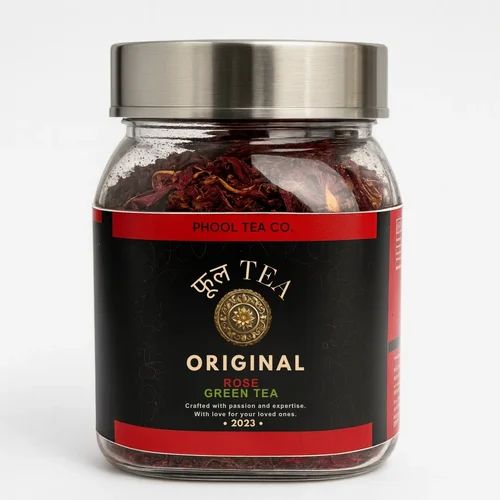 100g Rose Green Herbal Tea, Granules