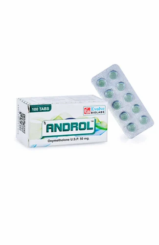 Evolve Biolabs Androl 50 Mg, 100 Tablets