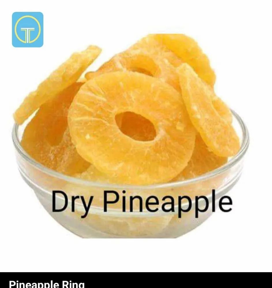 Organic Dried Pineapple