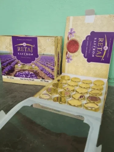 Wholesale Saffron Pack 1gm x 20 B, Packaging Type: Plastic Box