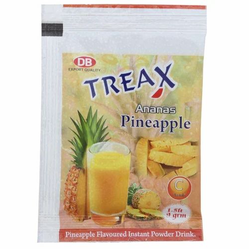 Mr.Kool Treax Pineapple Powder Drink, Pack Type: Box, Pack Size: 1 X 24 Pcs