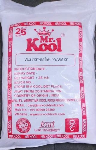 Watermelon Fruit Powder, Packaging Size: 25 Kg, PP bag
