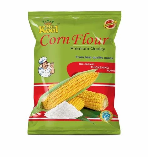 White Mr.kool Corn Flour, 1 Kg