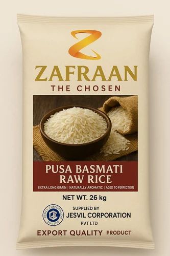 Zafraan 26 kg Pusa Basmati Rice