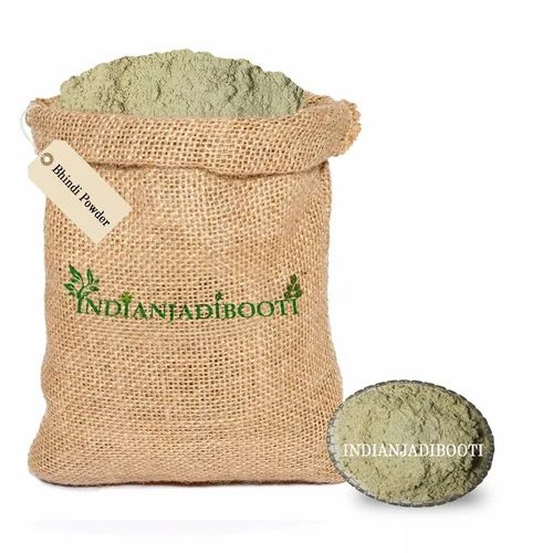 Bhindi (Powder) - Dry Lady Finger Powder - Okra Powder - Abelmoschus Esculentus