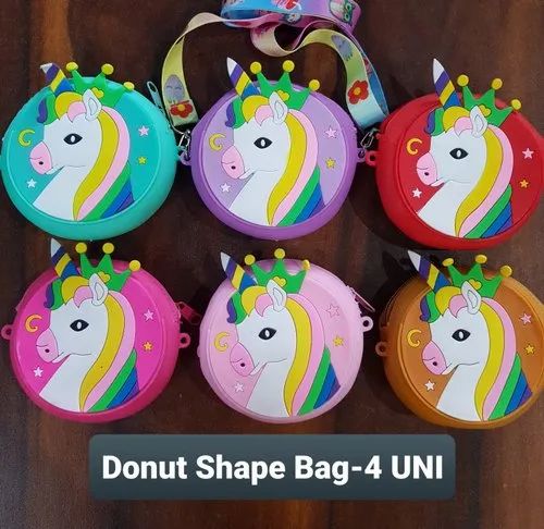 Silicon Printed Unicorn sling bag