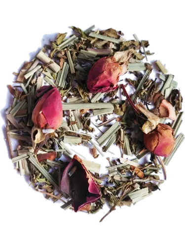Rose Green Tea, Leaves, 10 KG