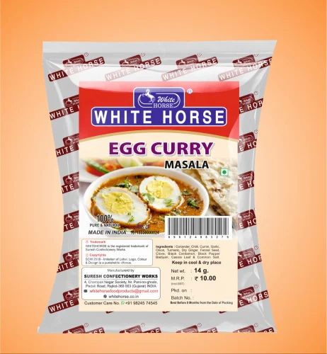Egg Curry Masala, Packaging Size: 10 gm