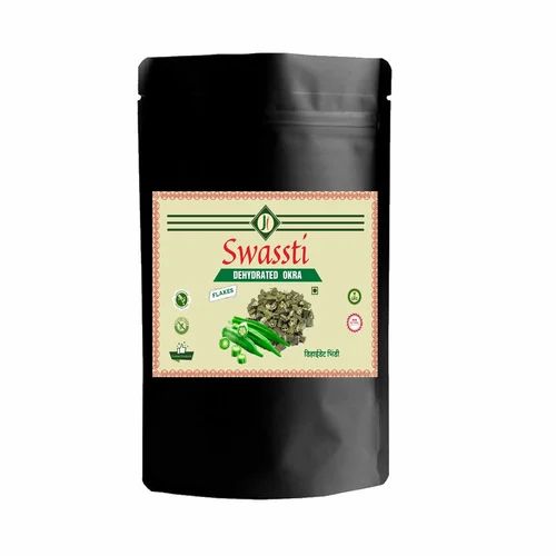 A Grade Dehydrated Okra powder in Madhya pradesh, Packaging Size: 100g