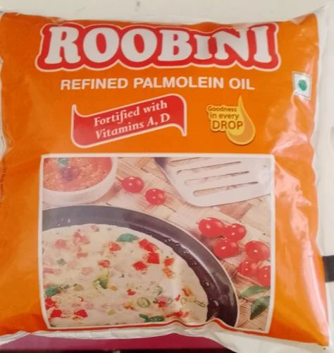 Roobini Palm Oil 500 ML Box, Weight: 446.5, Packaging Type: Pouch