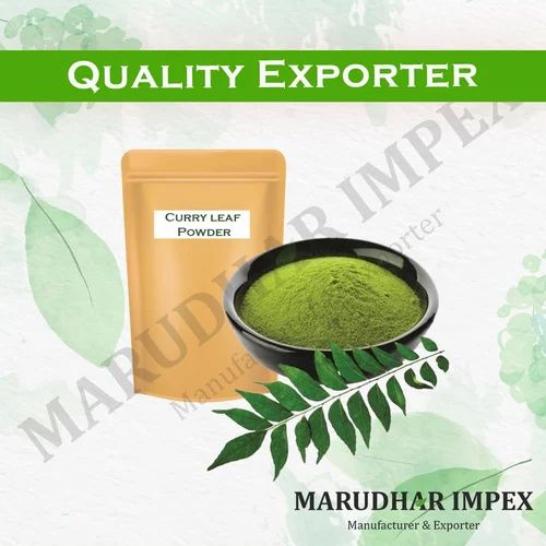 Sun Dried Curry Leaf Powder (Herbal/Food Grade) - 50g