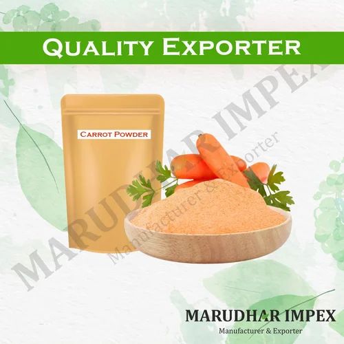 Dry Carrot Powder, Spray Dried