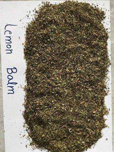 Dried Lemon Balm Leaves, Crushed