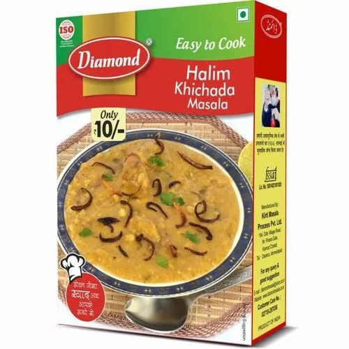 Diamond Halim Khichada Masala, Box