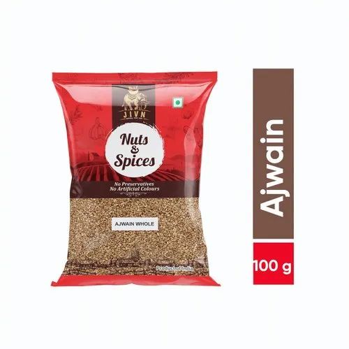 Organic Ajwain Seeds - Bold Grade (200g)
