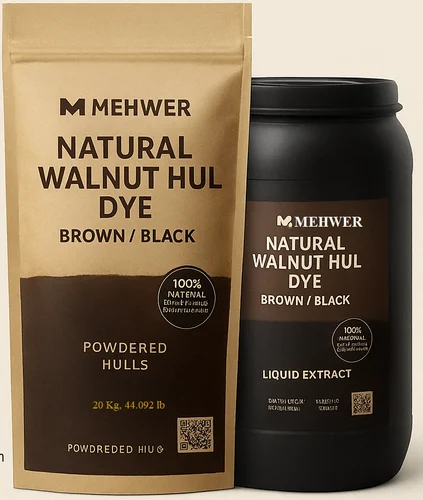 Natural Black Walnut Hull Powder Dye