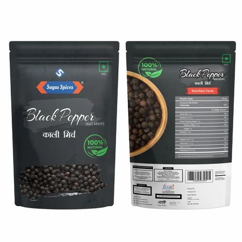 Shri Sagas Black Pepper Seeds, Packaging Type: Gunny Bag, Packaging Size: 50 gm