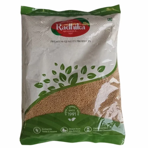 Bold Yellow Mustard Seeds In 1kg Packing, Big